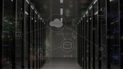 server network cloud icon